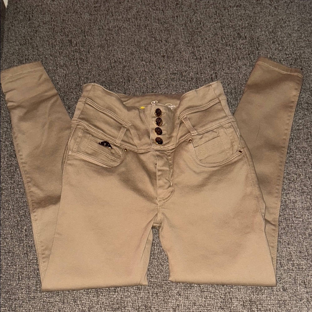 Women's Colombian Khaki Jeans